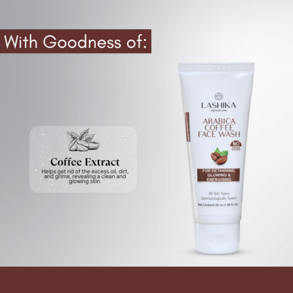 Lashika Arabica Coffee Face Wash | Grocsy
