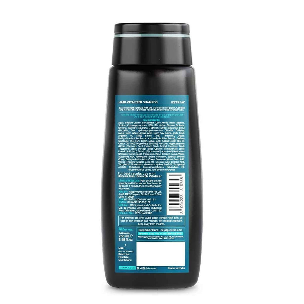 Ustraa Hair Vitalizer Shampoo | Grocsy