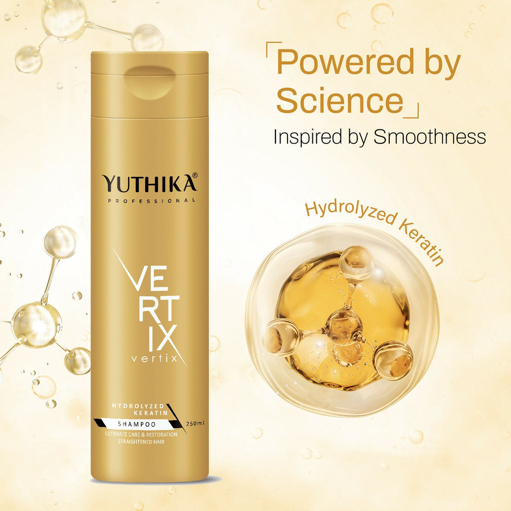 Yuthika Professional Vertix Hydrolyzed Keratin Shampoo | Grocsy