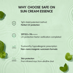 AHC Safe On Essence Sun Cream With SPF 50+ & PA++++ - Korean skincare | Grocsy