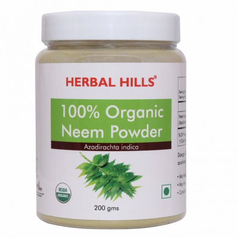 Herbal Hills Organic Neem Powder | Grocsy