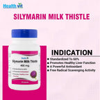 Healthvit Silymarin Milk Thistle Capsules | Grocsy