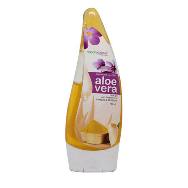 Medilexicon Aloevera Sandal & Saffron Skin Gel | Grocsy