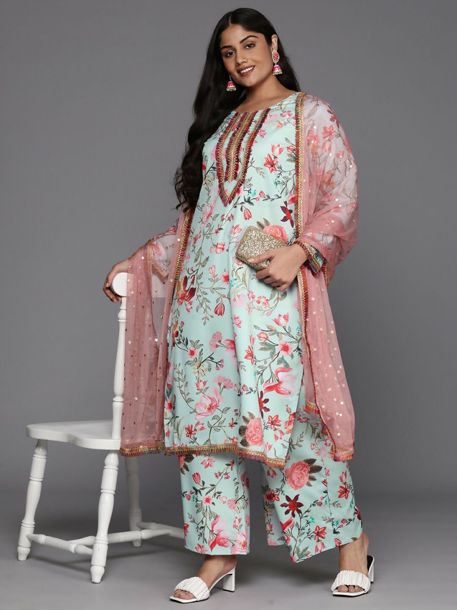 Ahalyaa Women's Traditional wear Kurta Set - Multi Color | Grocsy