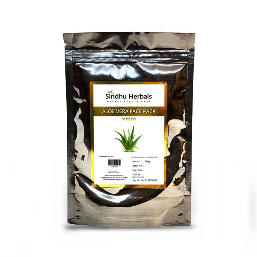 Sindhu Herbals Aloe Vera Face Pack | Grocsy