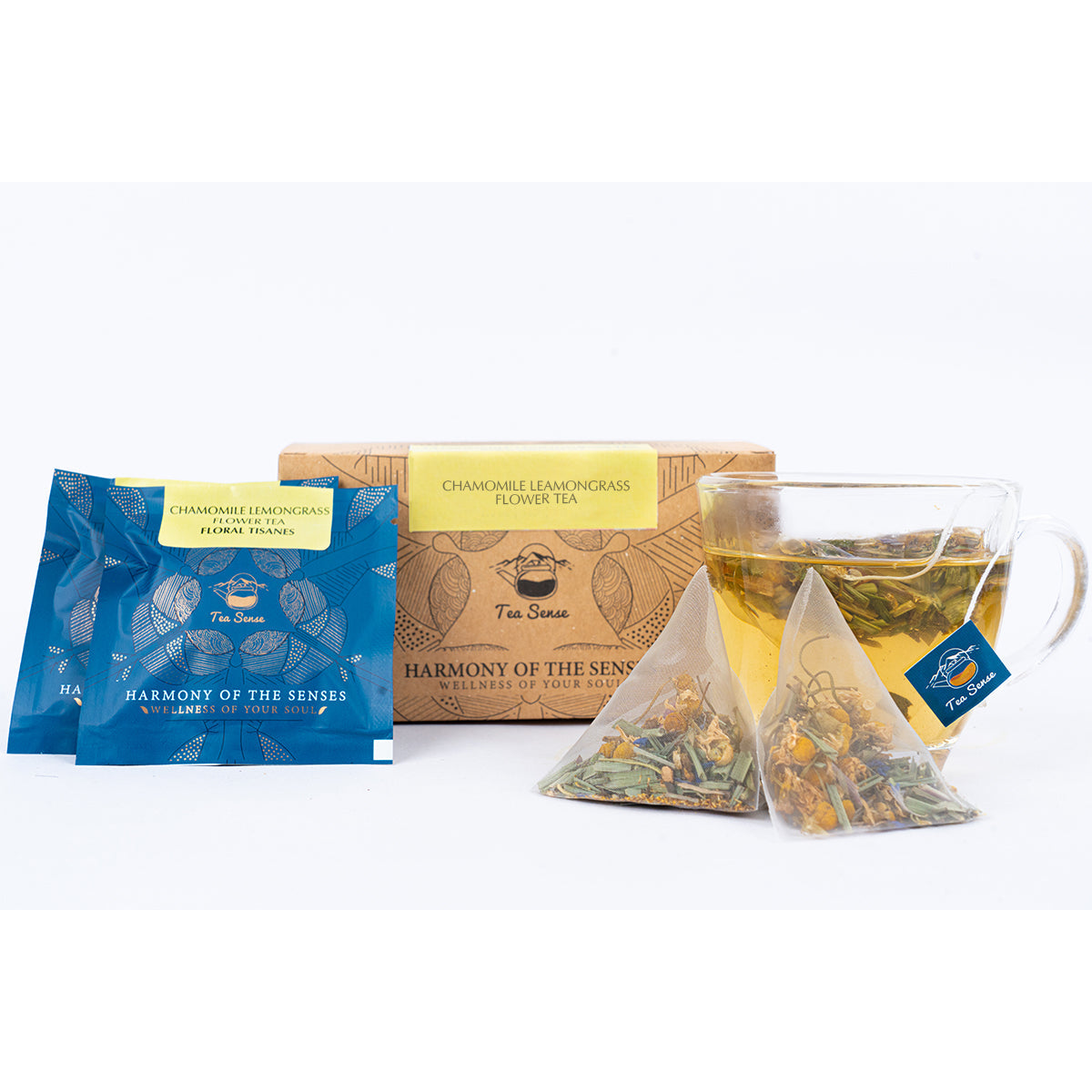 Tea Sense Chamomile Lemongrass Tea Bags Box | Grocsy