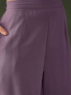 Sangria Embroidered Kurta, Palazzo With Dupatta | Grocsy