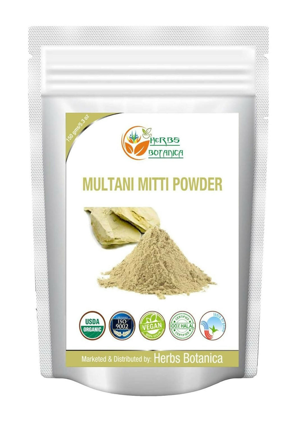 Herbs Botanica 100% Natural Multani Mitti Powder | Grocsy