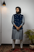 Raunchy Designer Men's Nehru Jacket by Hilo Design | Grocsy
