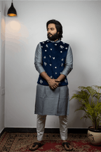 Raunchy Designer Men's Nehru Jacket by Hilo Design | Grocsy