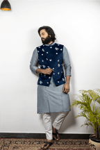Raunchy Designer Men's Nehru Jacket by Hilo Design | Grocsy