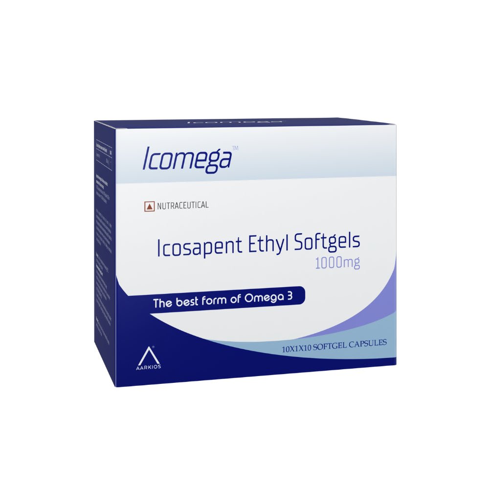 Aarkios Icomega ( Icosapent Ethyl Softgels 1000mg ) | Grocsy