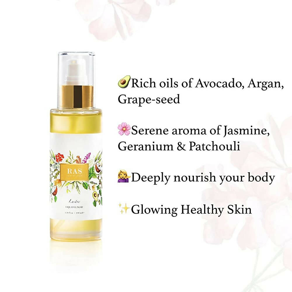 Ras Luxury Oils Lustre Liquid Luxury Body Oil | Grocsy