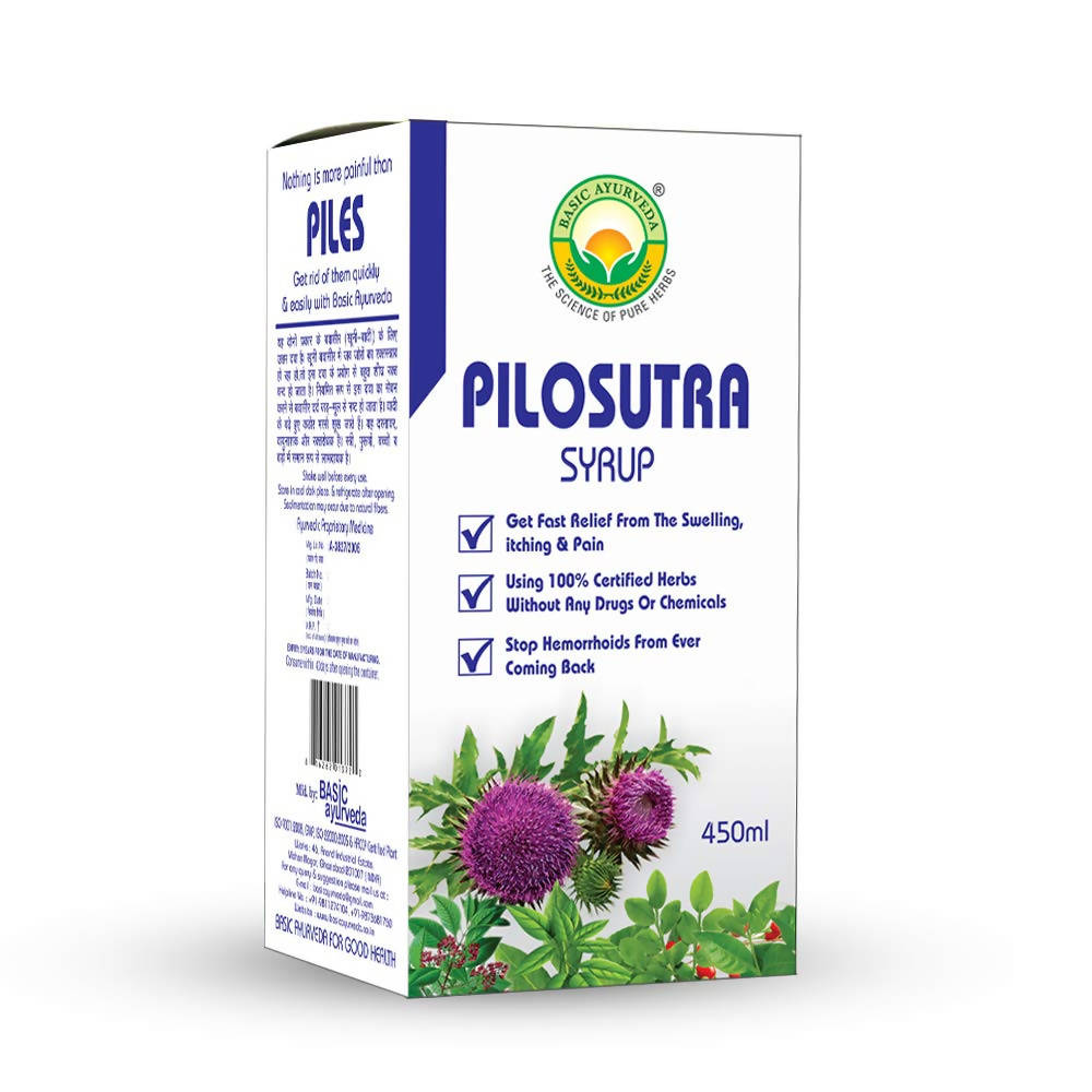 Basic Ayurveda Pilosutra Syrup | Grocsy