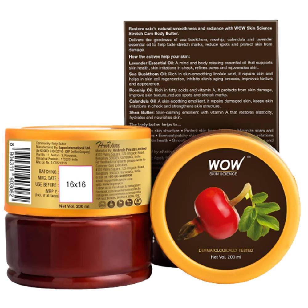 Wow Skin Science Stretch Care Body Butter | Grocsy
