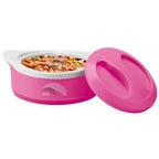 Milton New Marvel 2500 Inner Steel Casserole For Roti/Chapati - Pink Color | Grocsy