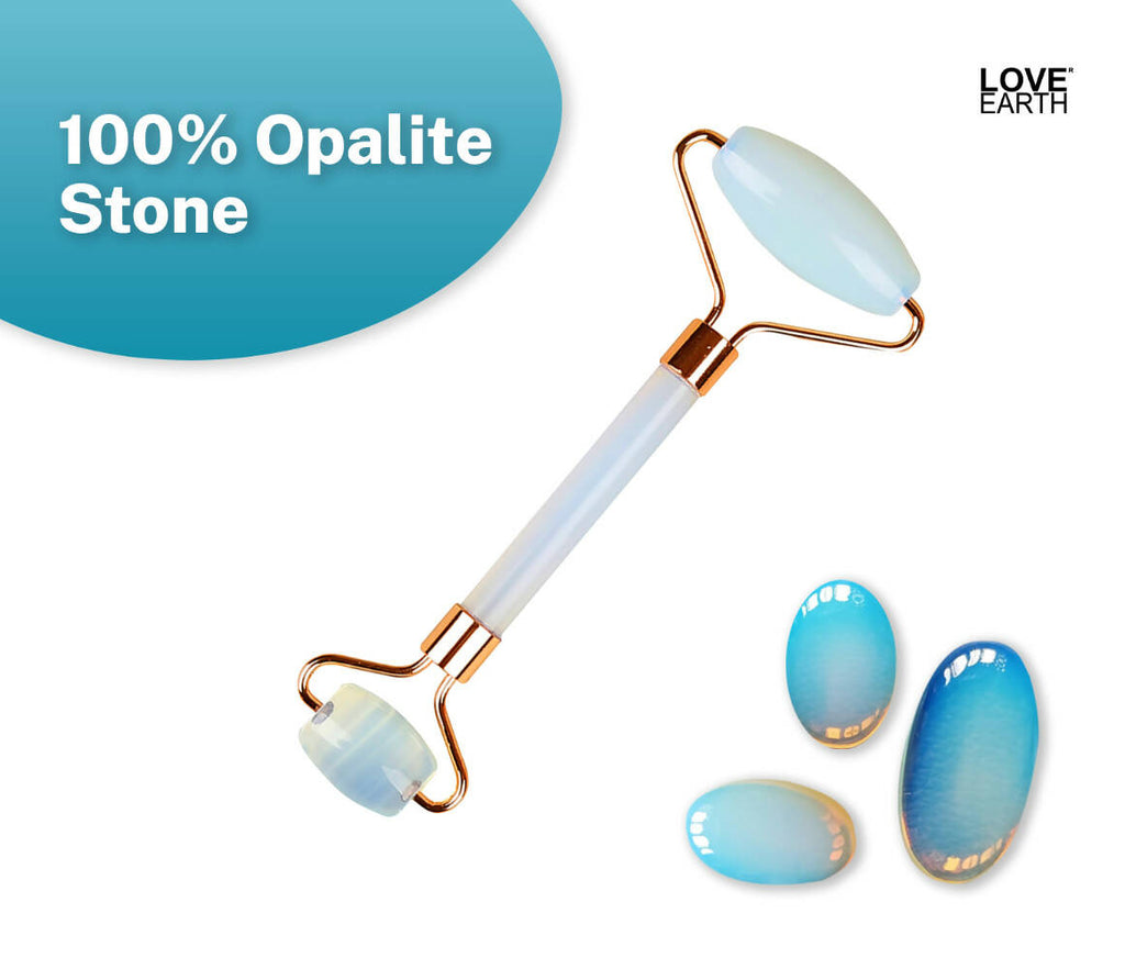 Love Earth Opalite Face Roller | Grocsy