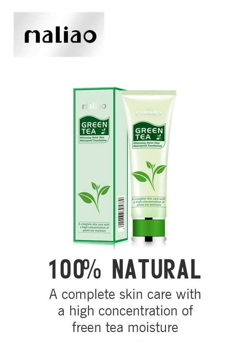 Maliao Professional Green Tea Whitening Foundation | Grocsy