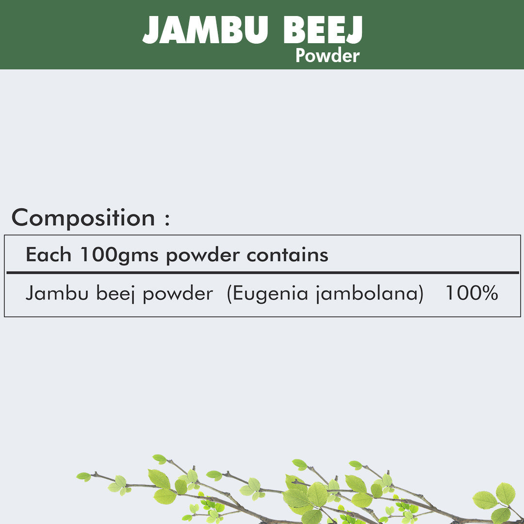 Herbal Hills Ayurveda Jambu Beej Powder | Grocsy