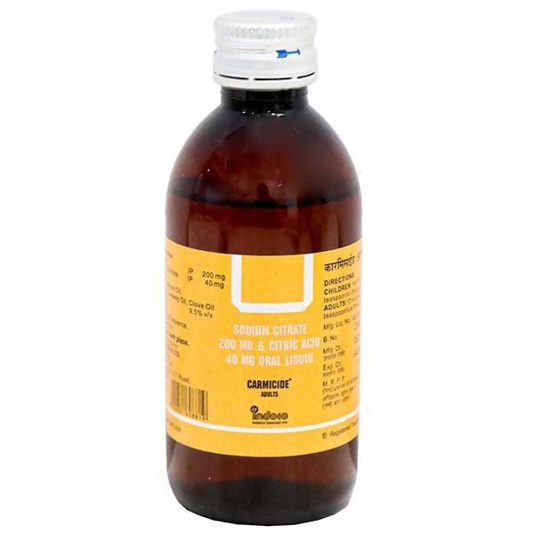 Indoco Remedies Carmicide Adults Syrup | Grocsy