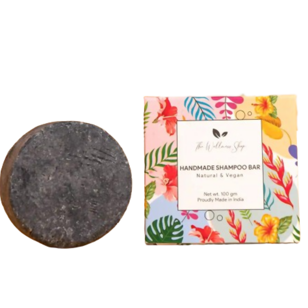 The Wellness Shop Handmade Shampoo Bar with Activated Charcoal | Grocsy