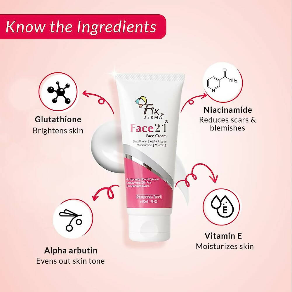 Fixderma Face 21 Face Cream | Grocsy