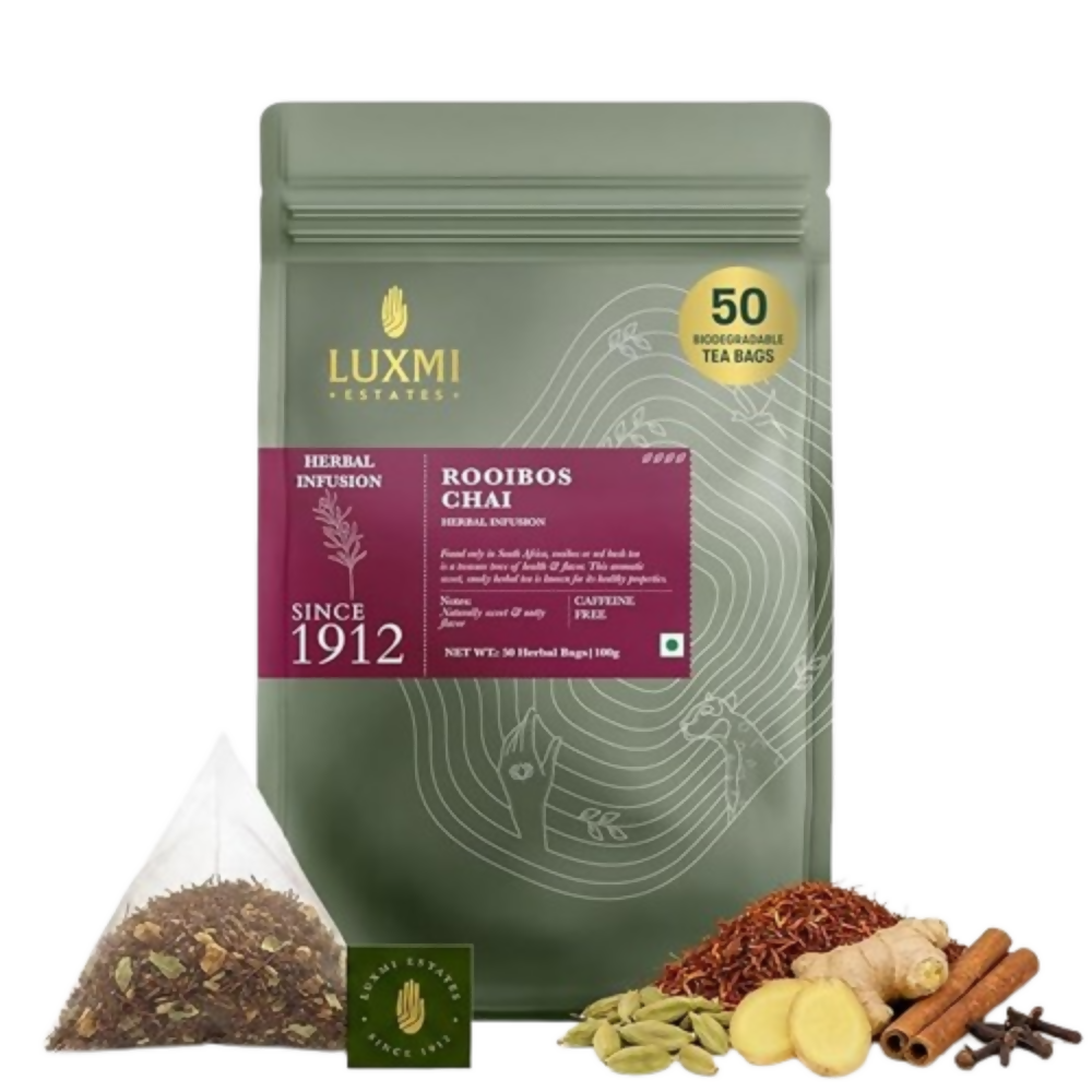 Luxmi Estates Rooibos Chai Herbal Infusion | Grocsy