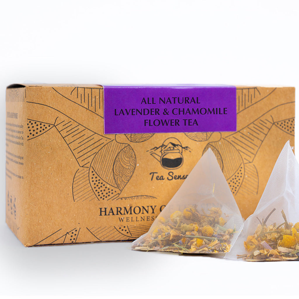 Tea Sense Lavender & Chamomile Tea Bags Box | Grocsy