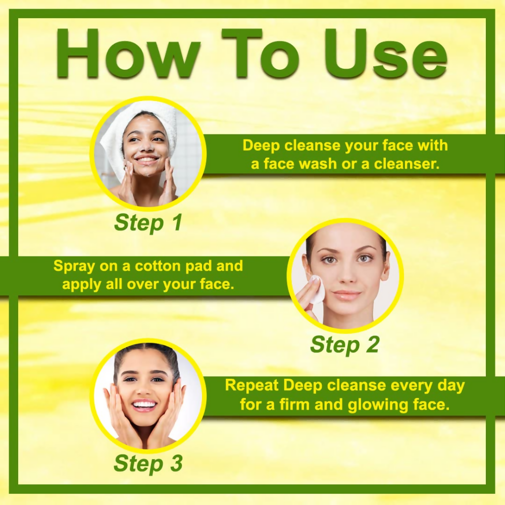 VedicAyurveda Lemon Skin Toner | Grocsy