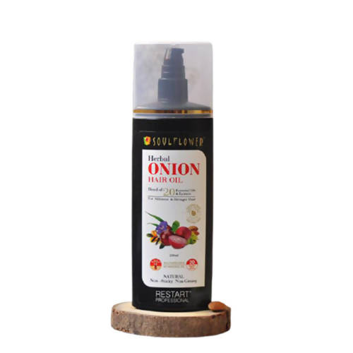 Soulflower Herbal Onion Hair Growth Oil | Grocsy