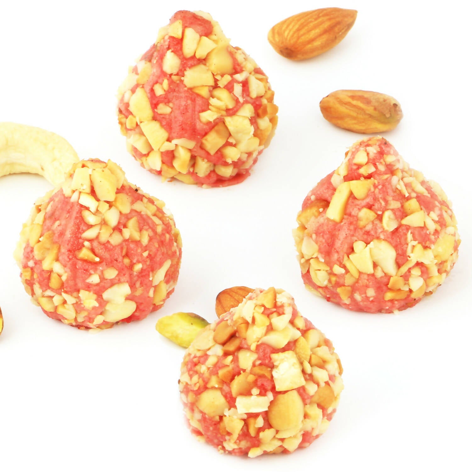 Ghasitaram Roasted Cashew Strawberry Modaks | Grocsy