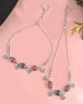 VOJ Set of 2 Traditional Done Shapped Designer Anklet | Grocsy
