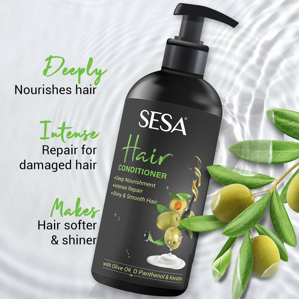 Sesa Ayurvedic Hair Conditioner For Dry Frizzy Hair Deep Nourishment For Soft Shiny Hair | Grocsy