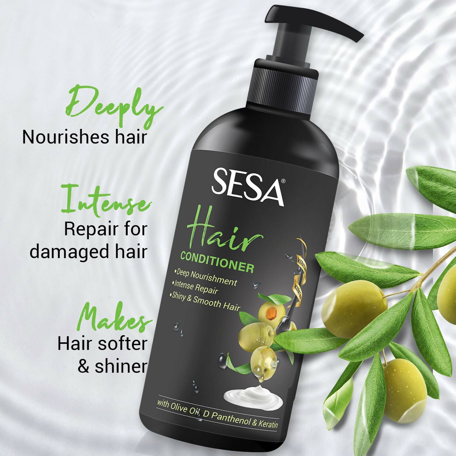 Sesa Ayurvedic Hair Conditioner For Dry Frizzy Hair Deep Nourishment For Soft Shiny Hair | Grocsy