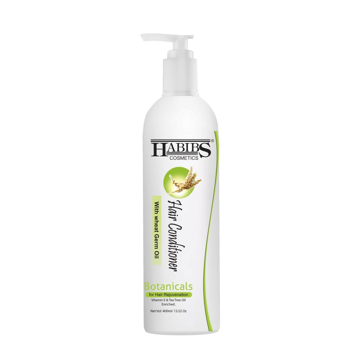 Habibs Professional Hair Conditioner Nourishing For Smooth & Straight Frizz-Free Hair, With Wheat Germ Oil Vitamin E & Tea Tree Oil Enriched | Grocsy
