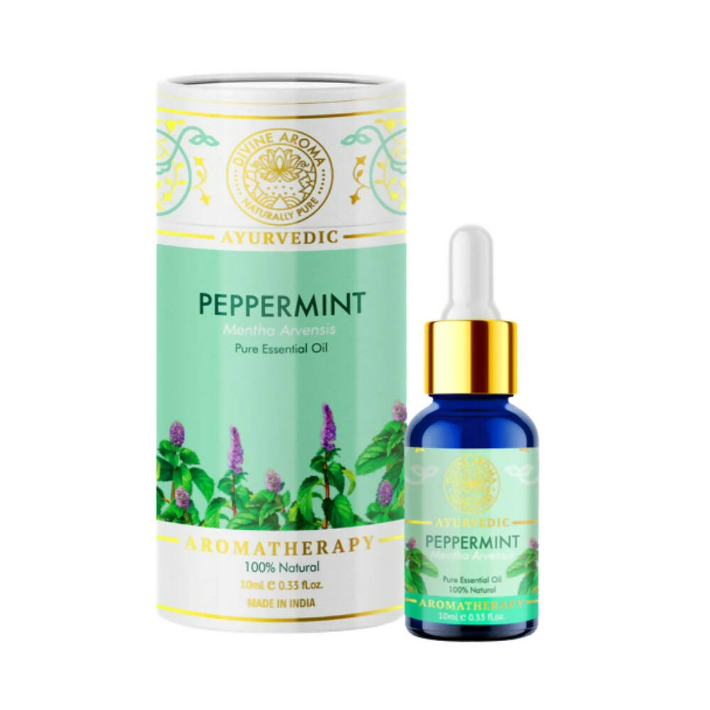 Divine Aroma 100% Pure Peppermint Essential Oil | Grocsy