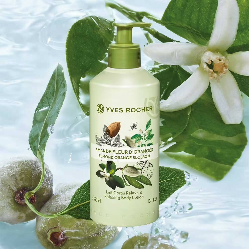 Yves Rocher Relaxing Body Lotion-Almond Orange Blossom | Grocsy
