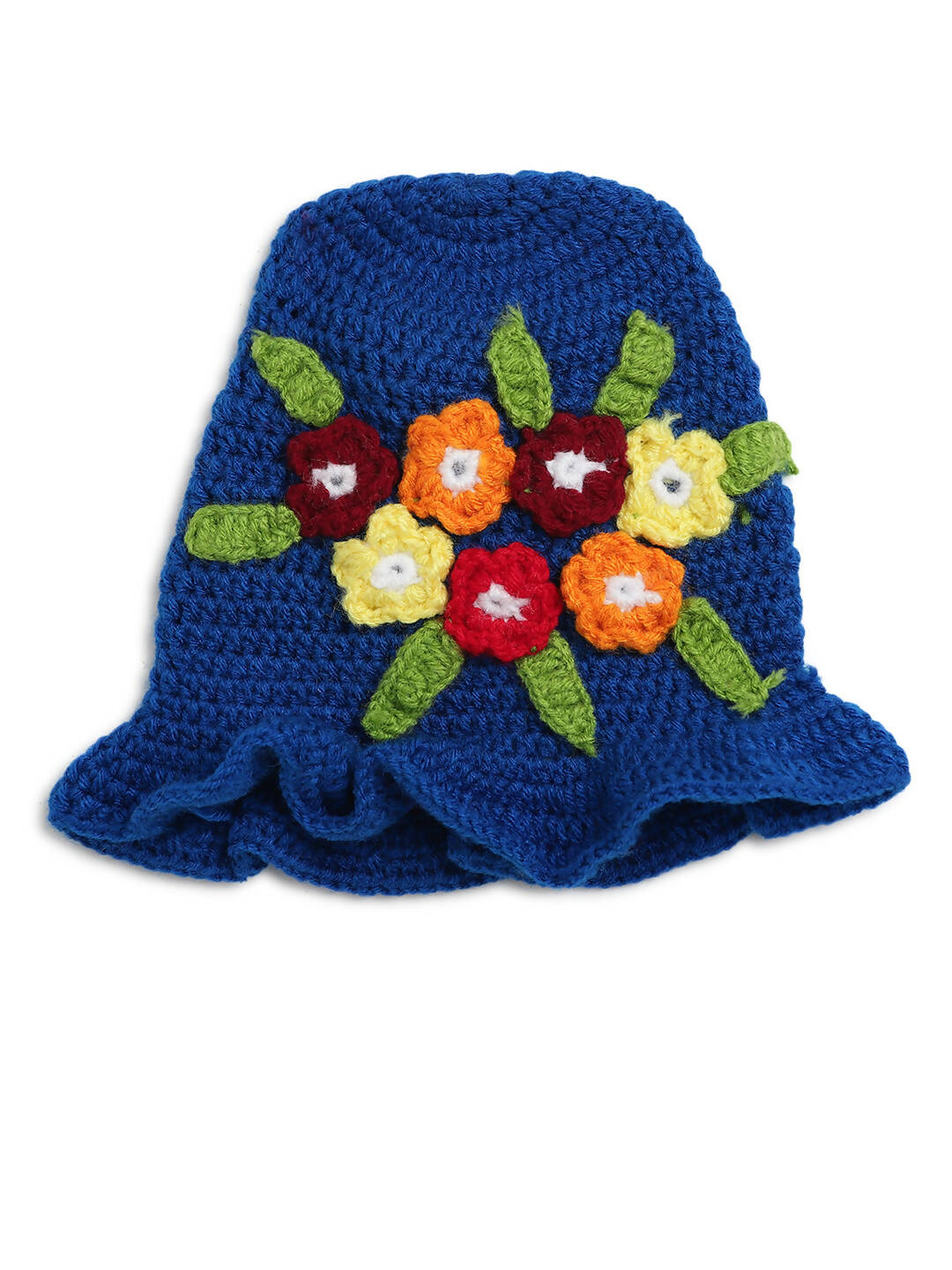 ChutPut Hand knitted Crochet Elsa Dress with Cap For Baby Girls - White | Grocsy
