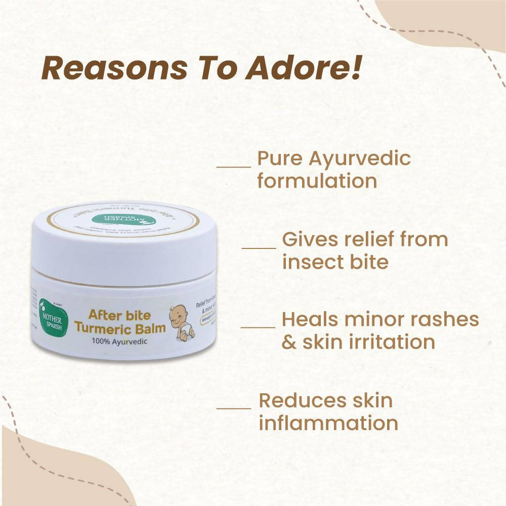 Mother Sparsh After-Bite Turmeric Balm | Grocsy