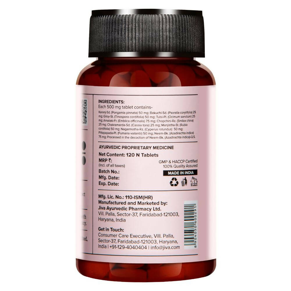 Jiva Ayurveda Skin-Fit Tablets | Grocsy