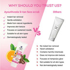 Ayouthveda D-Tan Face Scrub | Grocsy