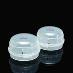 Safe-O-Kid Gas Stove Knobs Translucent Guards for Indoor Baby Safety Set of 2 Pcs | Grocsy