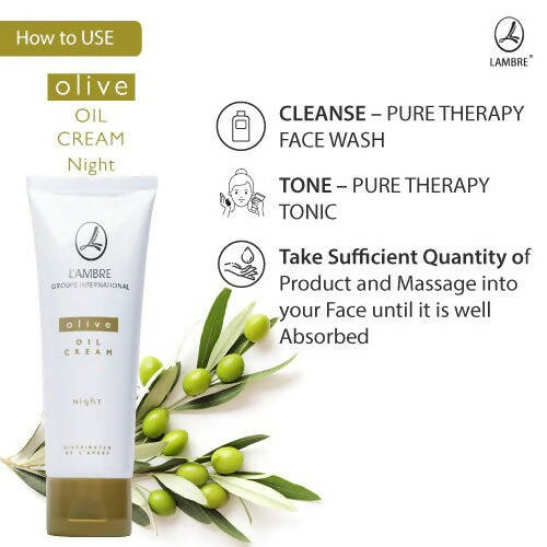 Lambre Olive Oil Night Cream | Grocsy