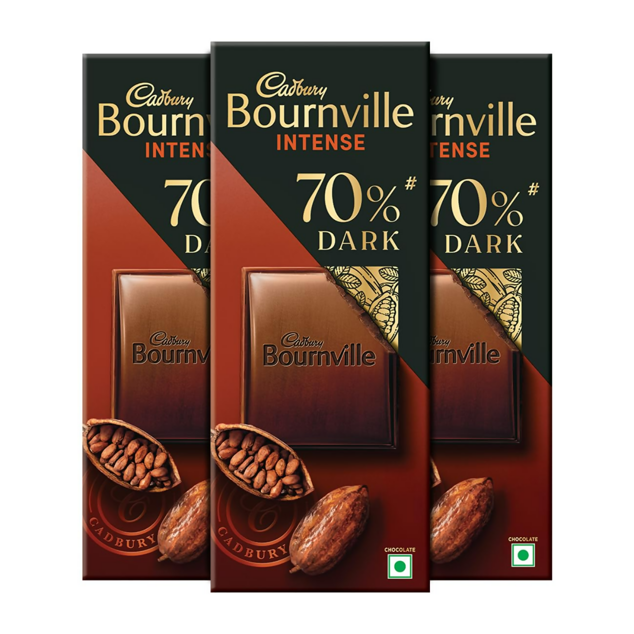 Cadbury Bournville Rich Cocoa 70% Dark Chocolate Bar | Grocsy