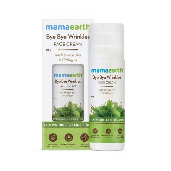 Mamaearth Bye Bye Wrinkles Face Cream For Wrinkles & Fine Lines | Grocsy