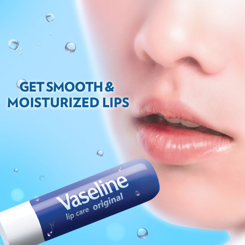Vaseline Lip Care Lip Balm Stick - Original Lips | Grocsy