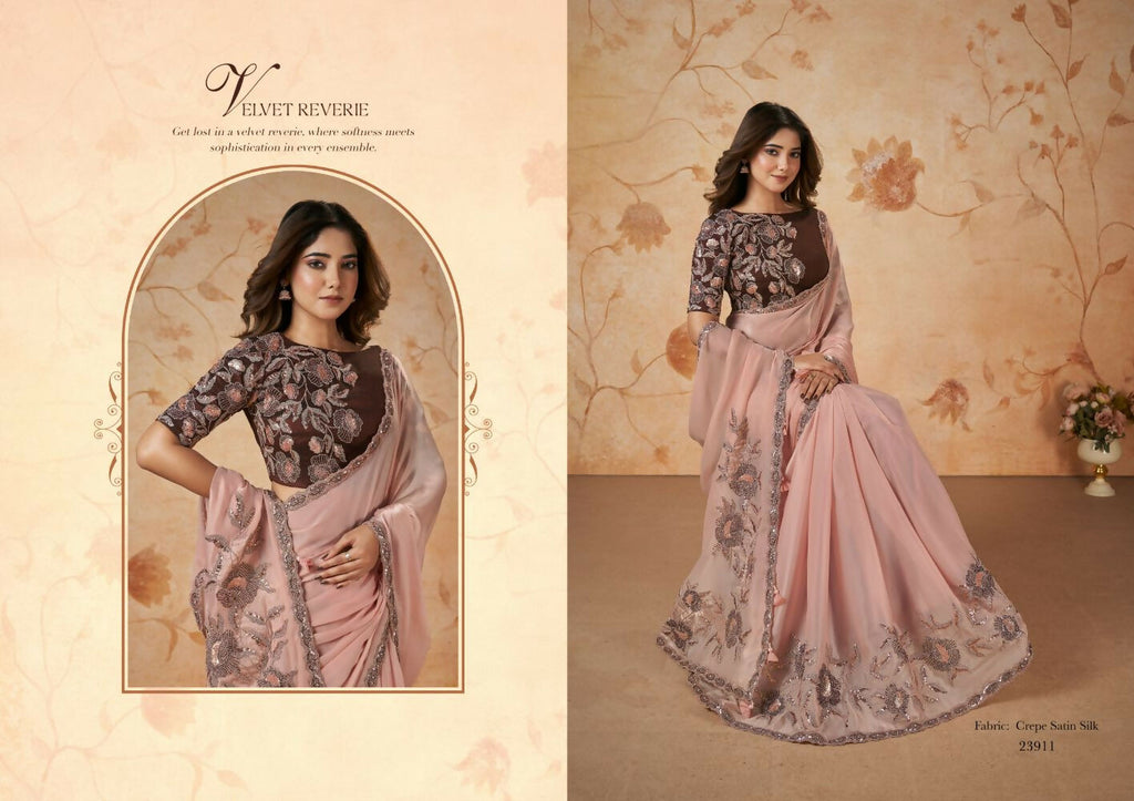 Thread,Sequence,Cord Embroidered with Stone Work - Mohmanthan Dakshika | Grocsy