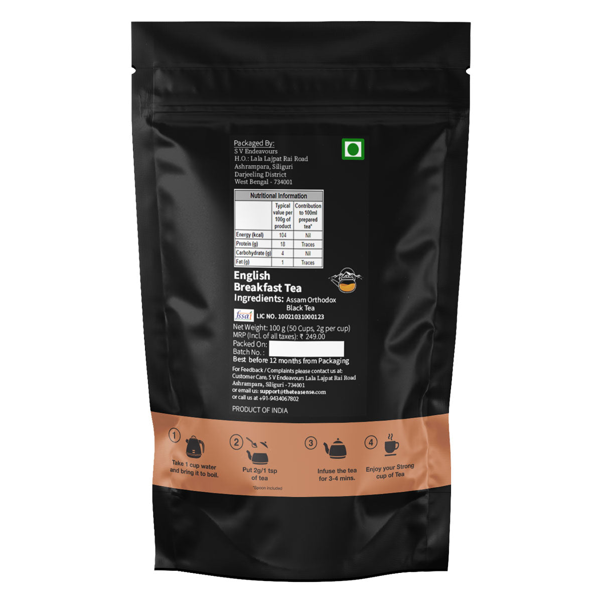 Tea Sense English Breakfast Tea | Grocsy