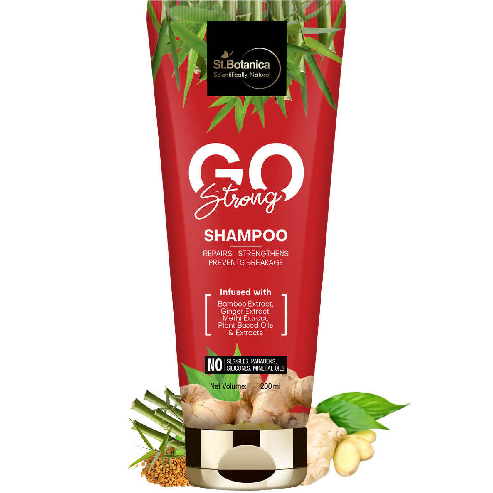 St.Botanica Go Strong Hair Shampoo | Grocsy