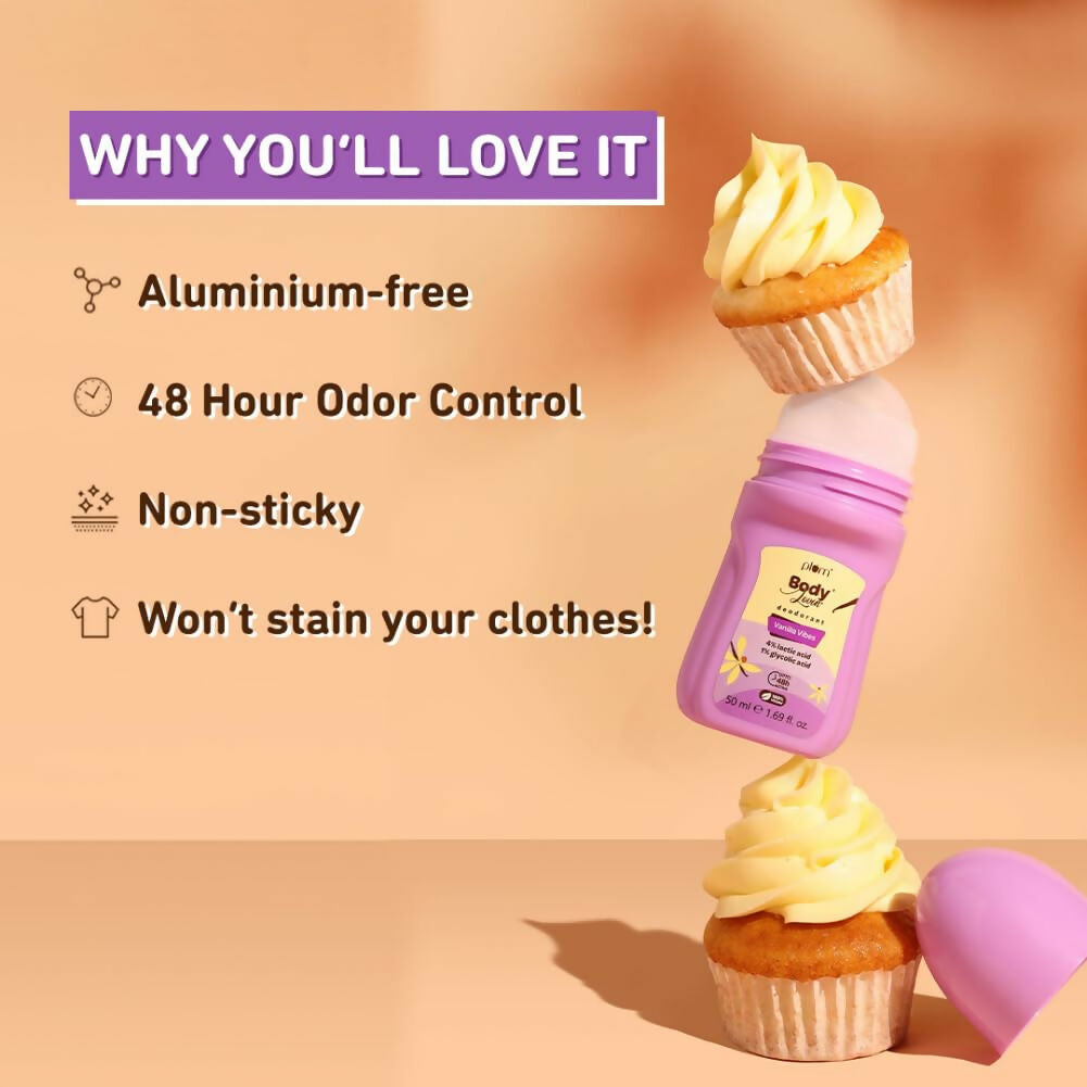 Plum BodyLovin' Vanilla Vibes Deodorant Roll On | Grocsy